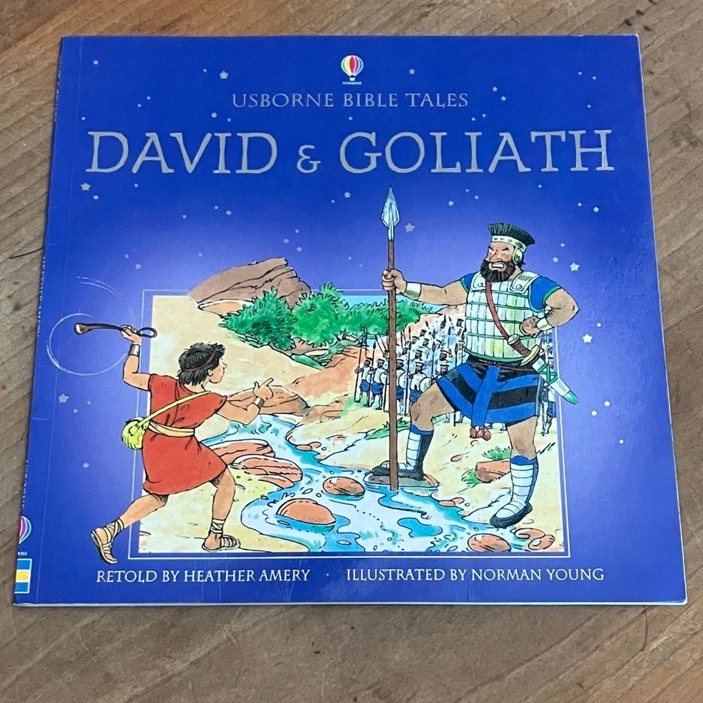 Usborne Bible Tales: David & Goliath Storybook - softcover